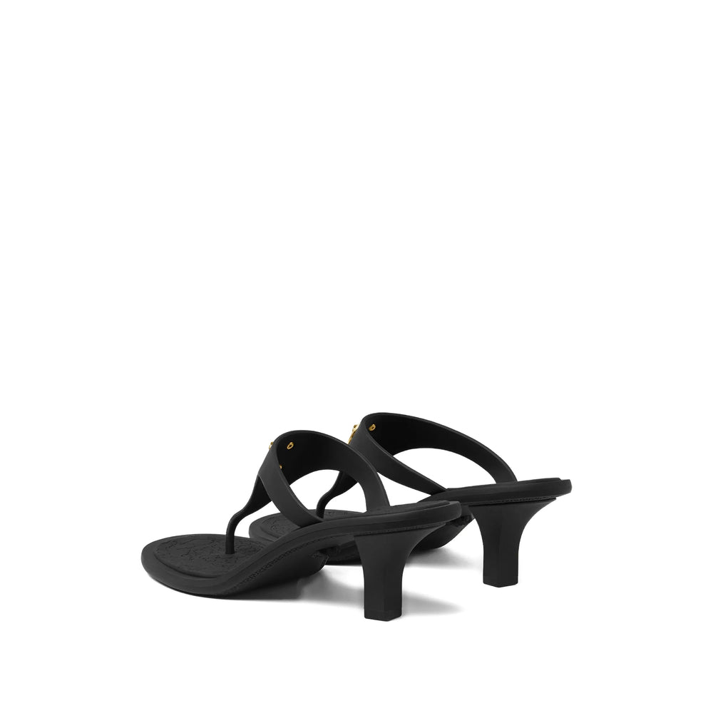 Versace Sandals - Black, Gold | Wanan Luxury
