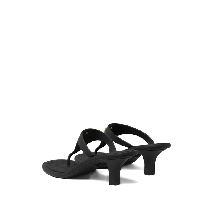 Versace Sandals - Black, Gold | Wanan Luxury