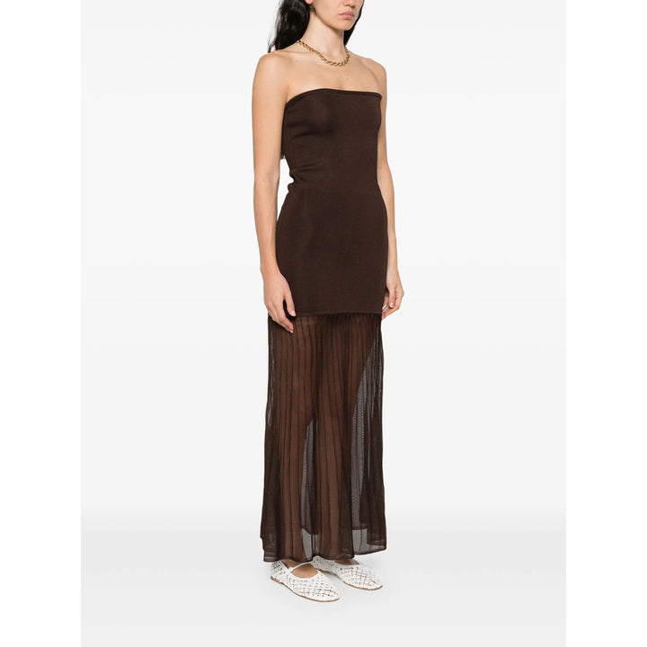 Malina Suits & Dresses - Brown | Wanan Luxury