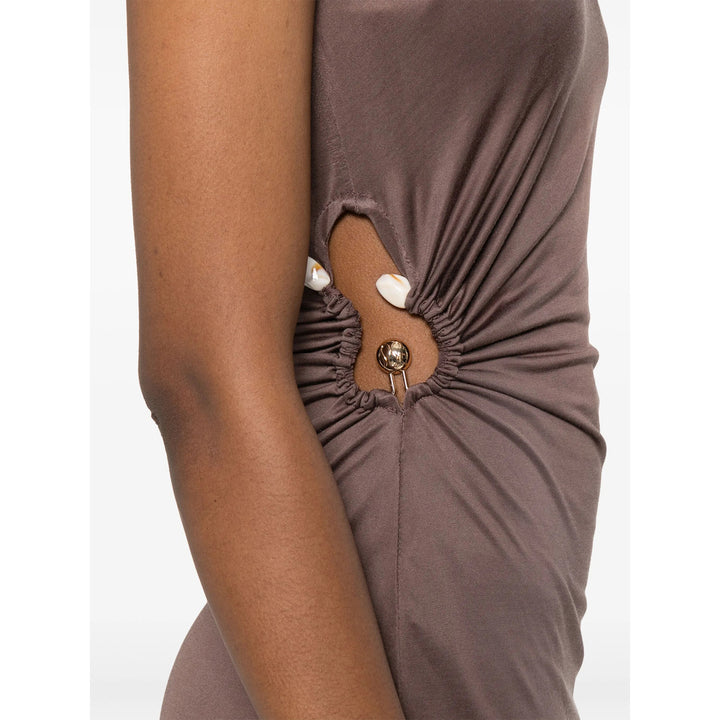 Malina Suits & Dresses - Brown | Wanan Luxury