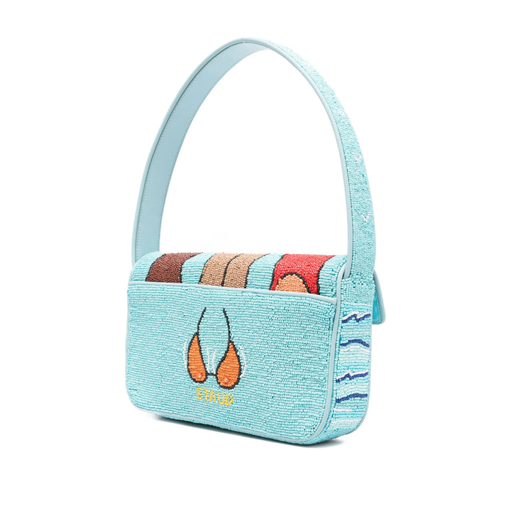 Staud Tote Bags - Blue | Wanan Luxury