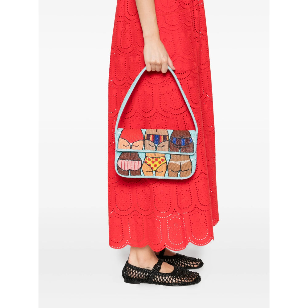 Staud Tote Bags - Blue | Wanan Luxury