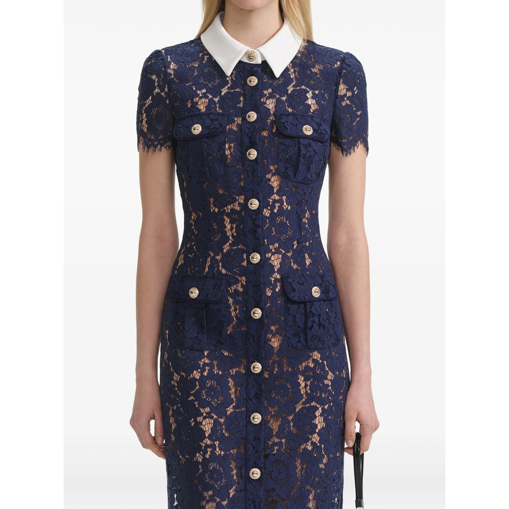 Self-Portrait Suits & Dresses - Blue | Wanan Luxury