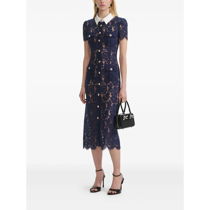Self-Portrait Suits & Dresses - Blue | Wanan Luxury
