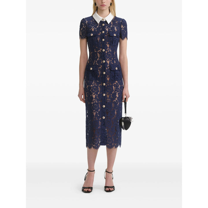 Self-Portrait Suits & Dresses - Blue | Wanan Luxury