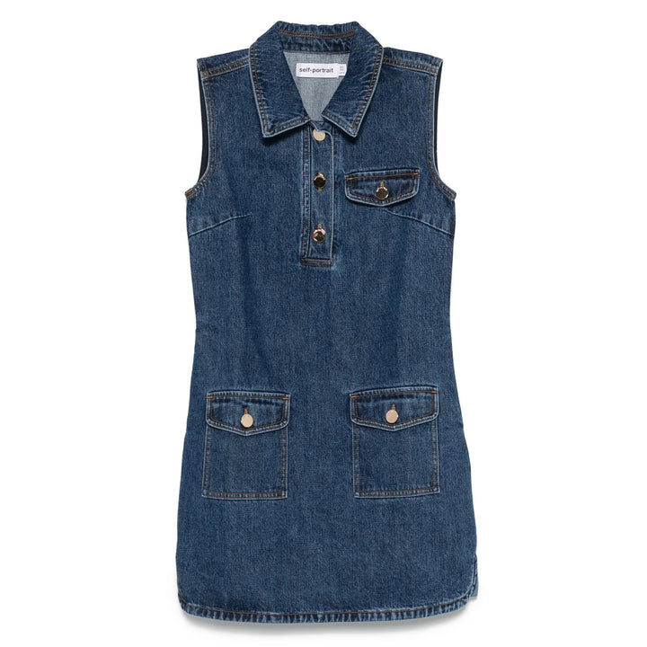Self-Portrait Suits & Dresses - Blue | Wanan Luxury