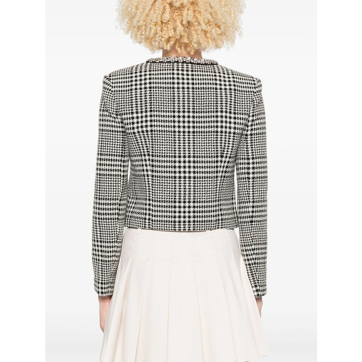 Self-Portrait Jackets - Black, White | Wanan Luxury