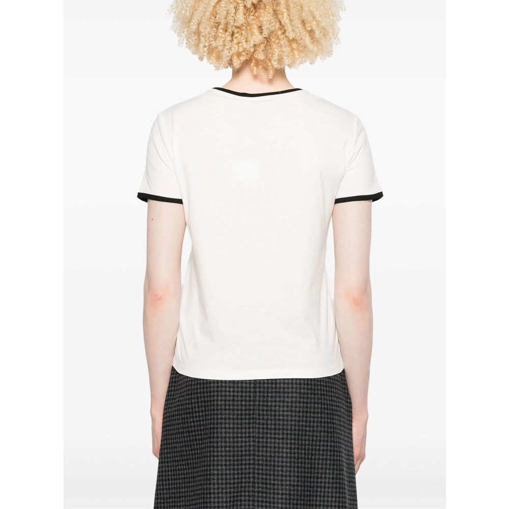 Self-Portrait T Shirts - White | Wanan Luxury