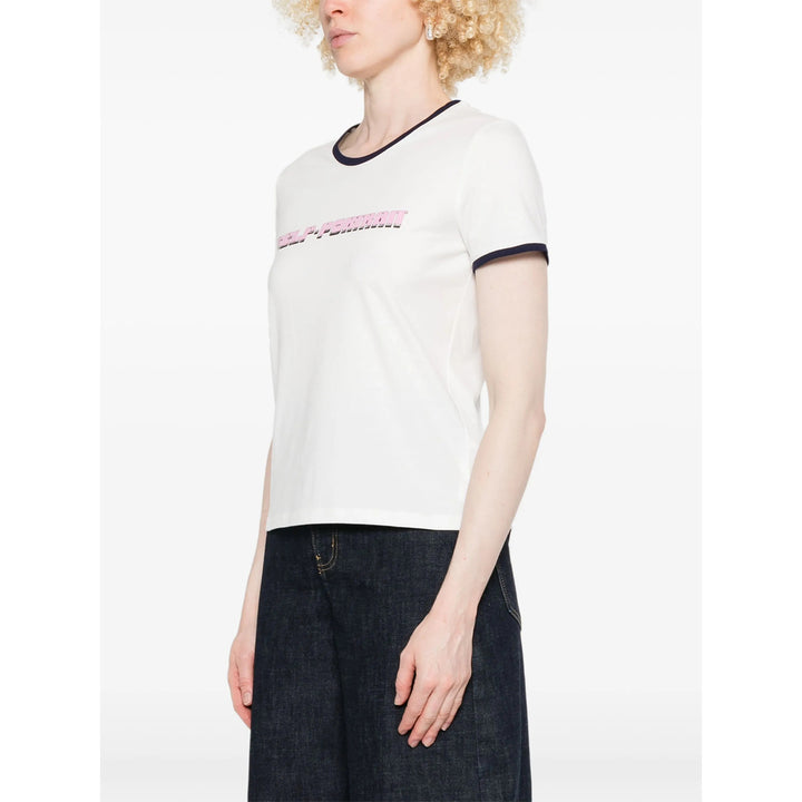 Self-Portrait T Shirts - White | Wanan Luxury