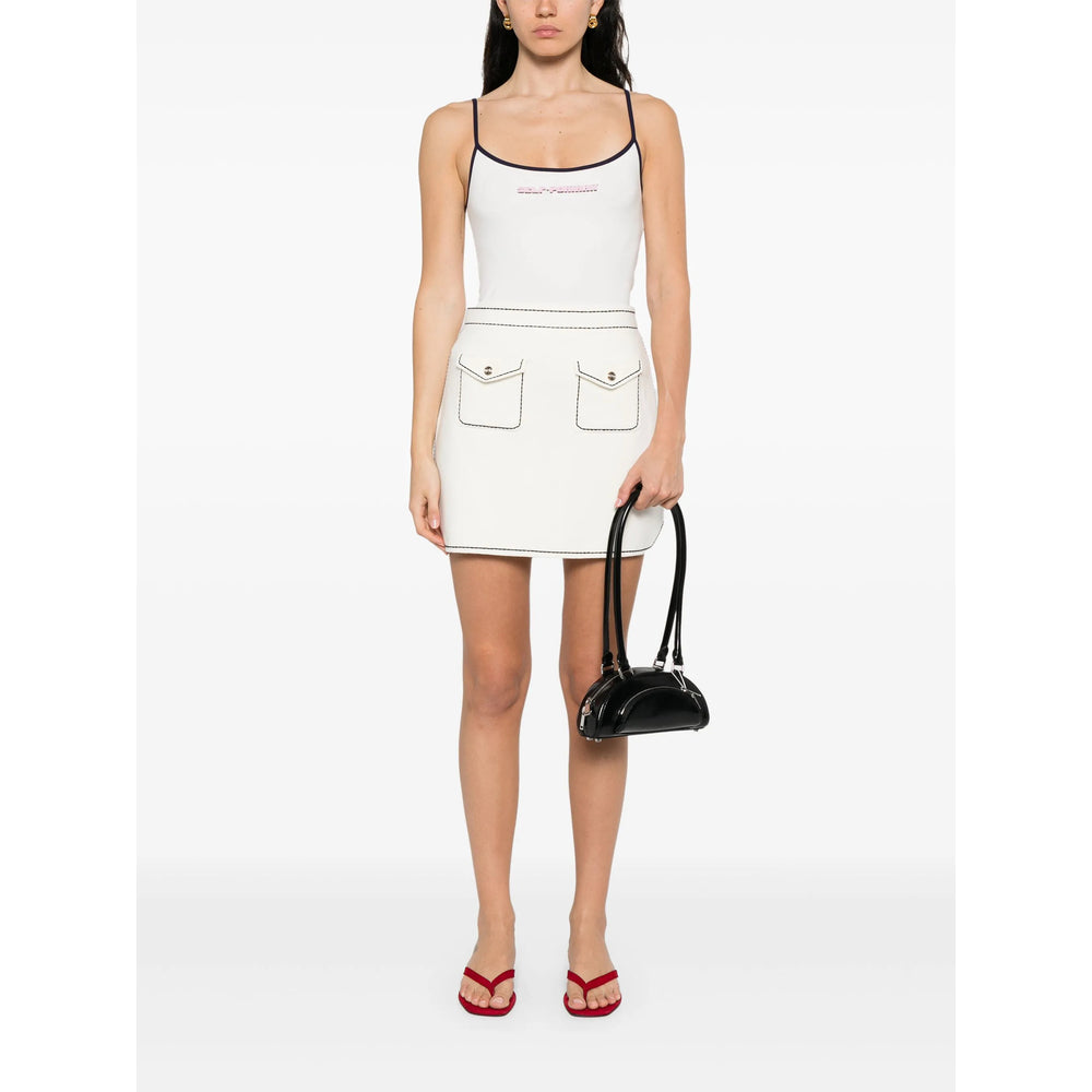 Self-Portrait Tops - White | Wanan Luxury