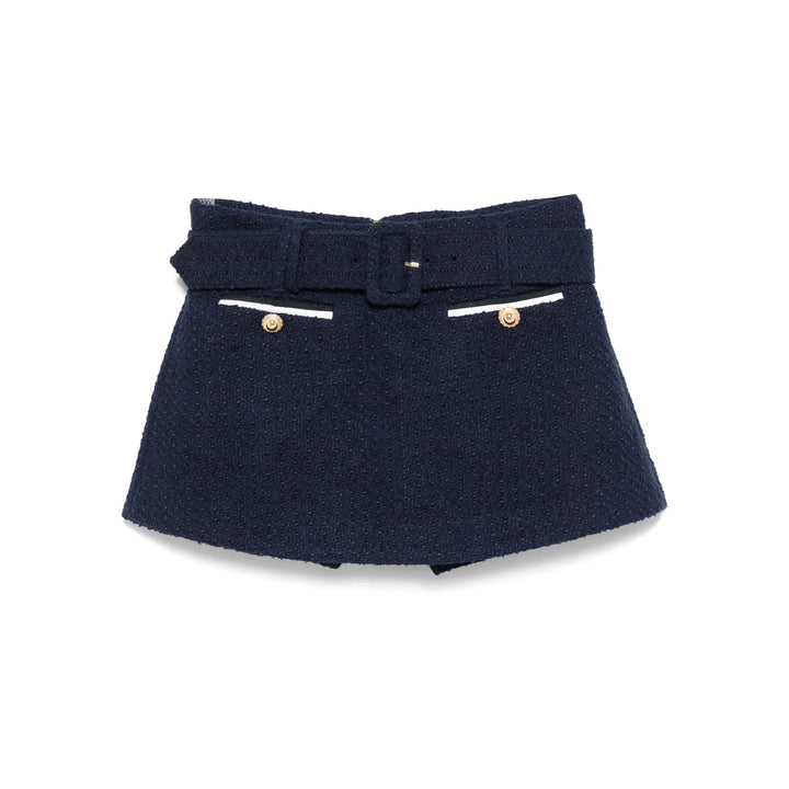 Self-Portrait Skirts - Blue | Wanan Luxury