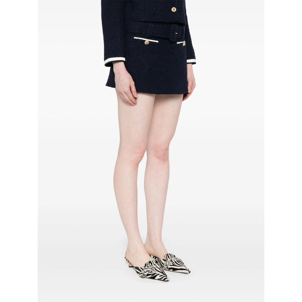 Self-Portrait Skirts - Blue | Wanan Luxury