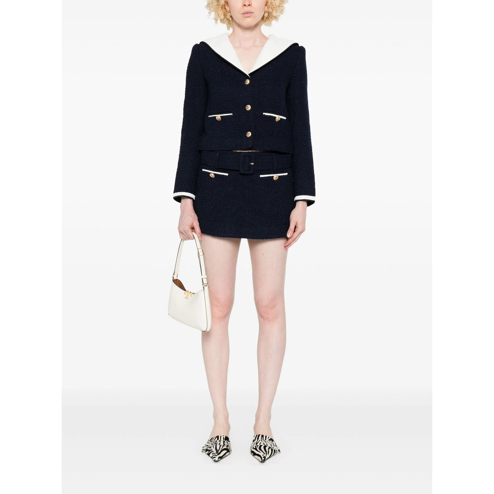 Self-Portrait Skirts - Blue | Wanan Luxury