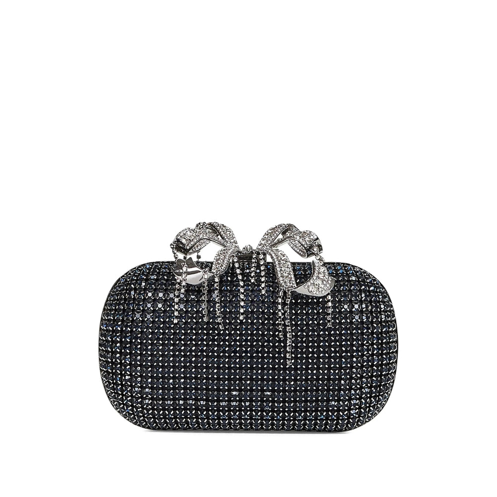 Self-Portrait Clutch Bags - Blue | Wanan Luxury