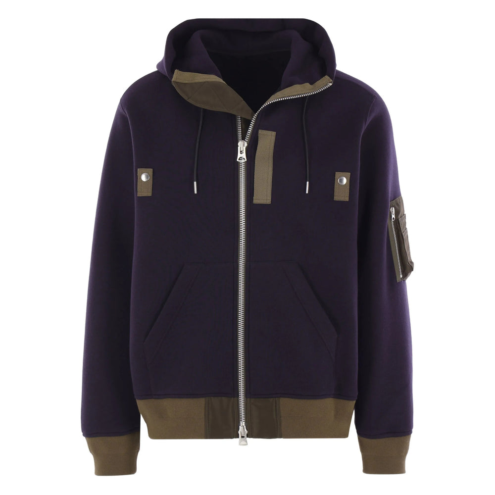 Sacai Sweatshirts - Purple | Wanan Luxury