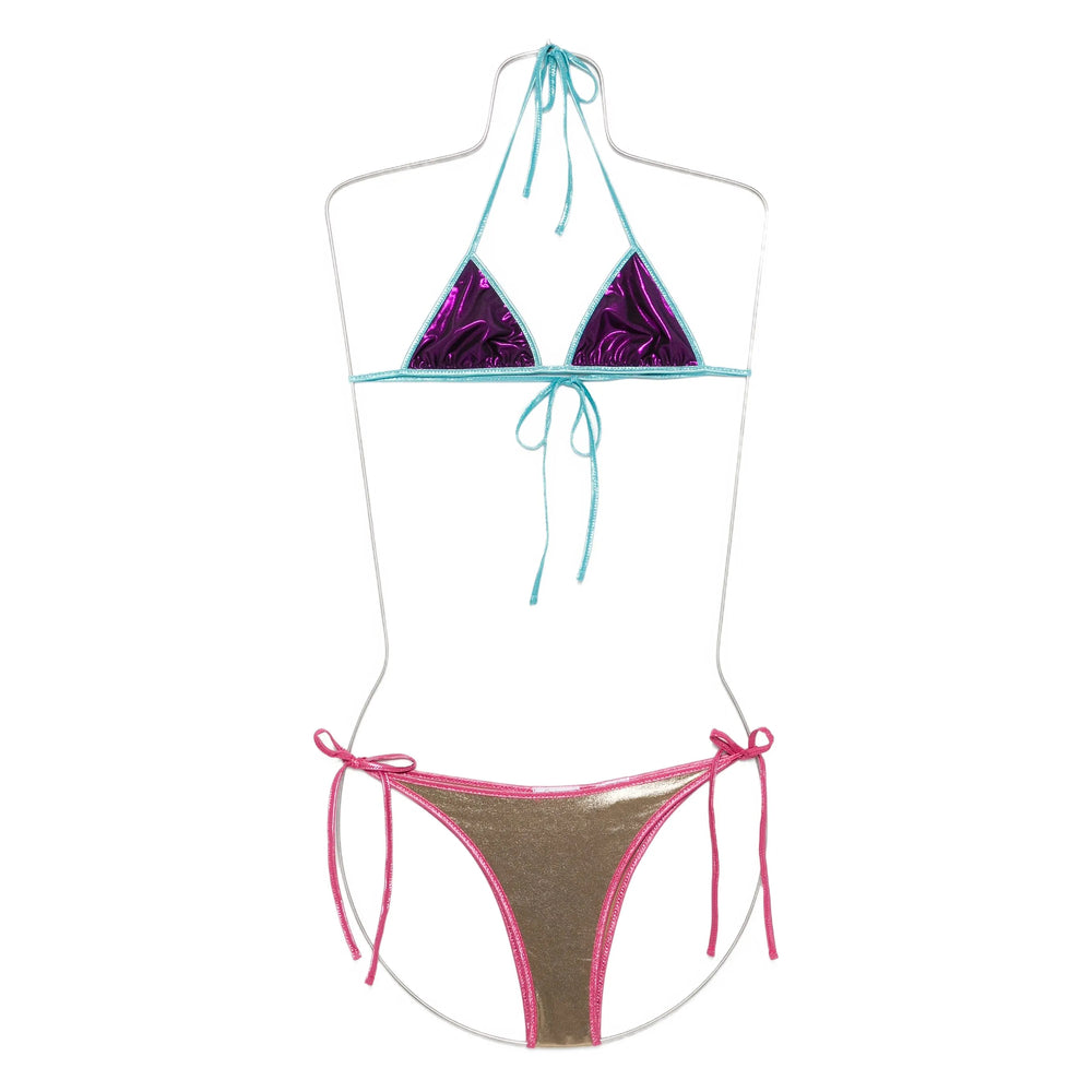 Oséree Beachwear - Blue, Pink | Wanan Luxury