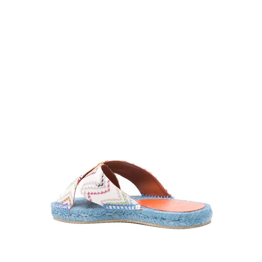 Missoni Espadrillas - Neutral, Blue | Wanan Luxury