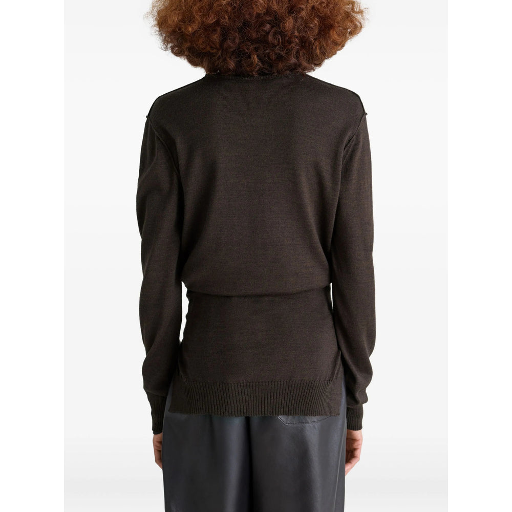 Lemaire Sweaters - Brown | Wanan Luxury