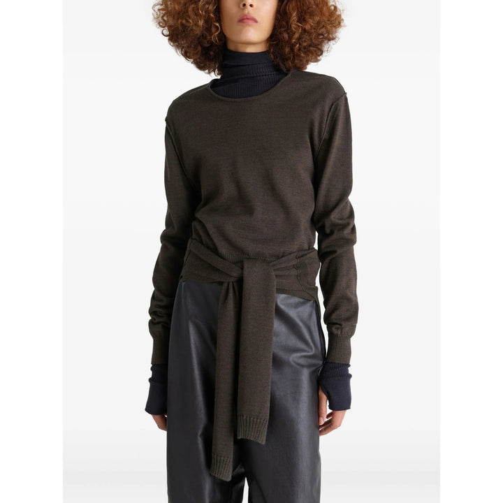 Lemaire Sweaters - Brown | Wanan Luxury