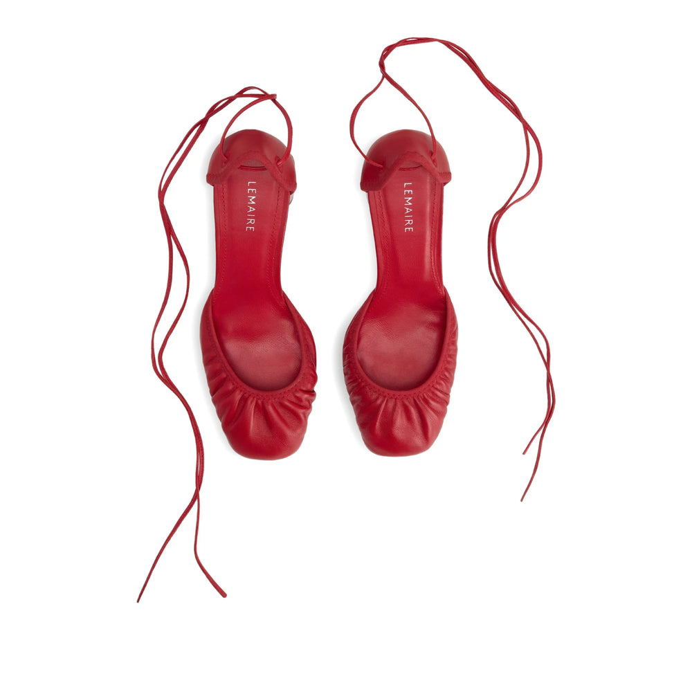 Lemaire Shoes - Red | Wanan Luxury