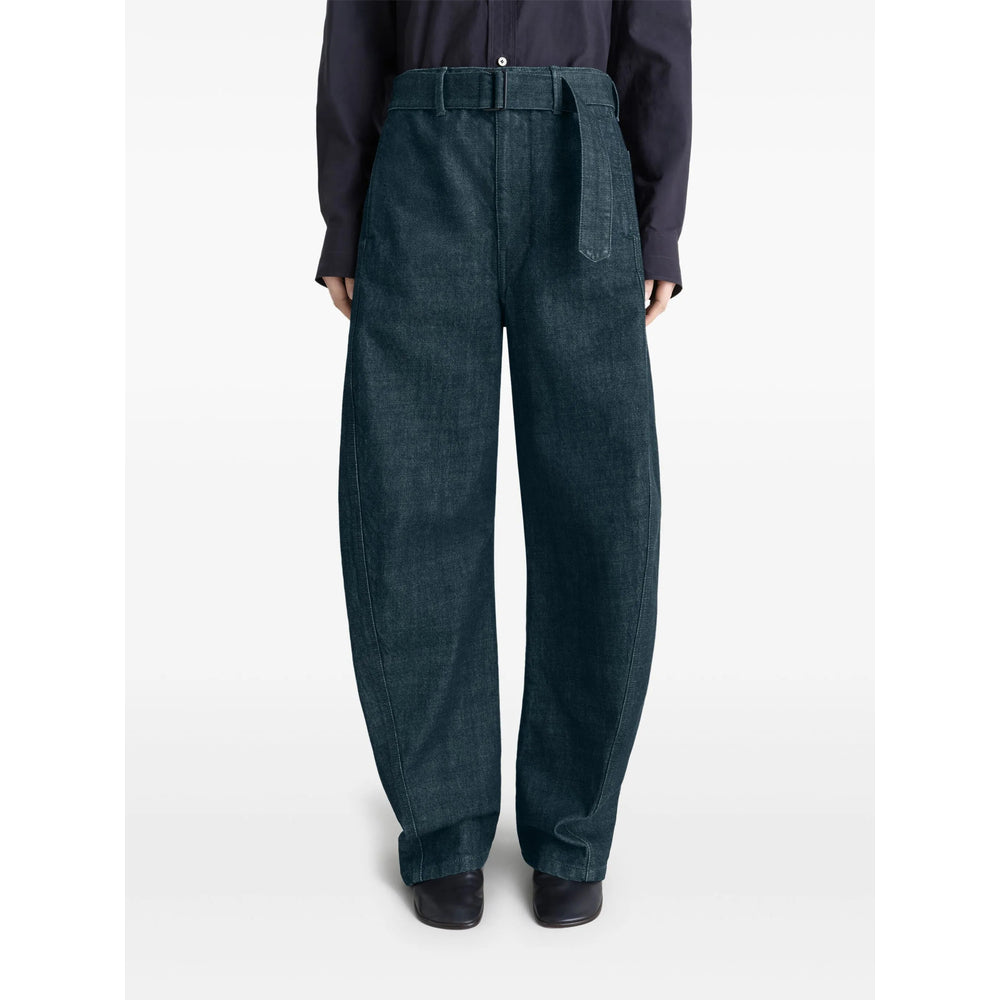 Lemaire Pants - Blue | Wanan Luxury