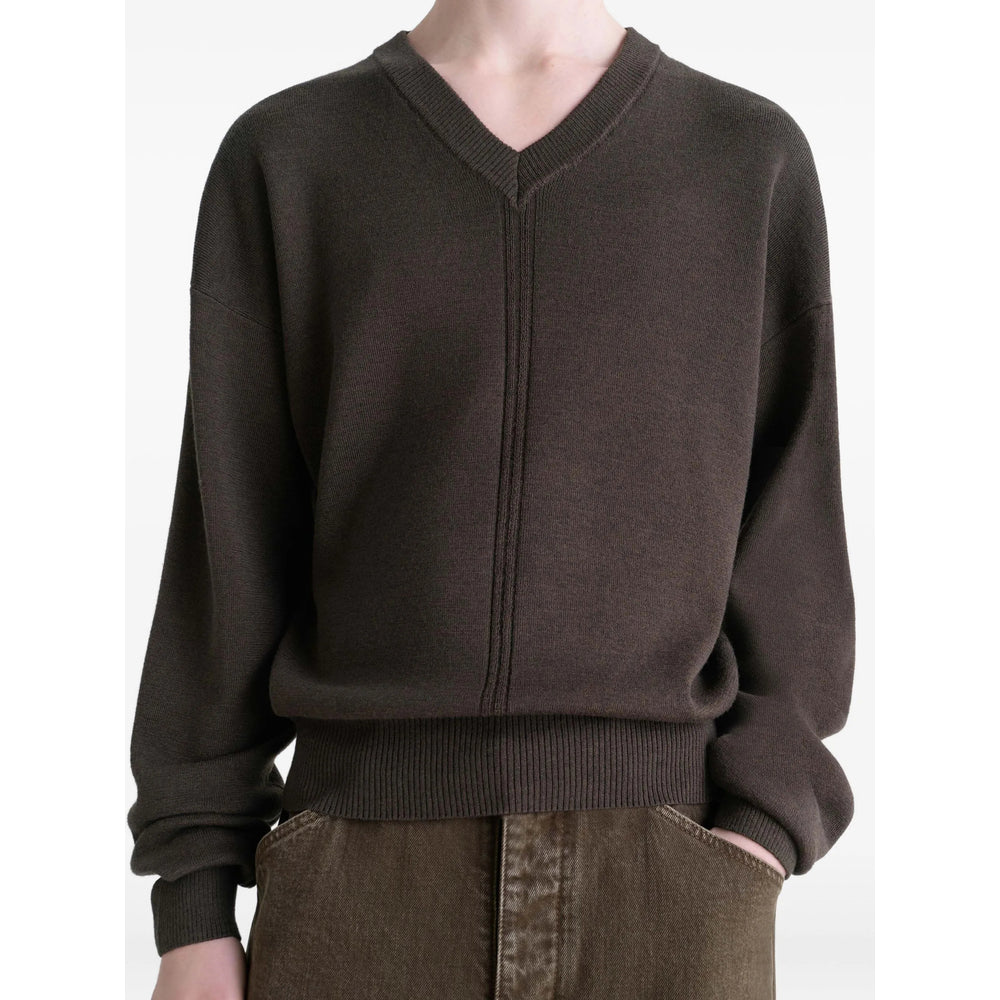 Lemaire Sweaters - Brown | Wanan Luxury