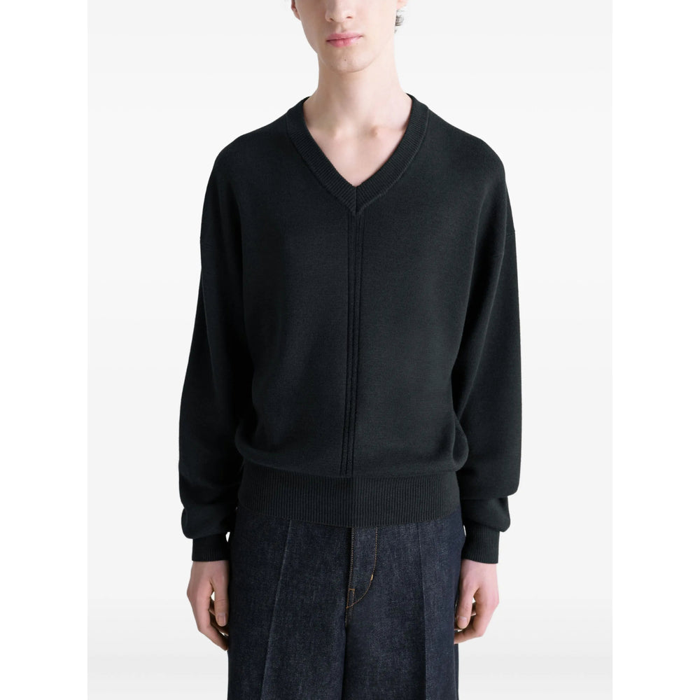 Lemaire Sweaters - Black | Wanan Luxury