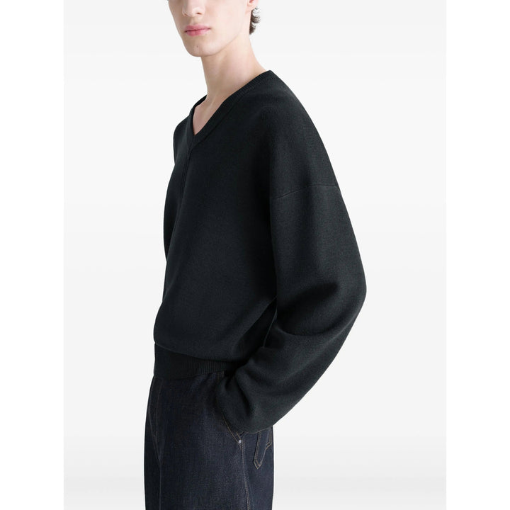 Lemaire Sweaters - Black | Wanan Luxury