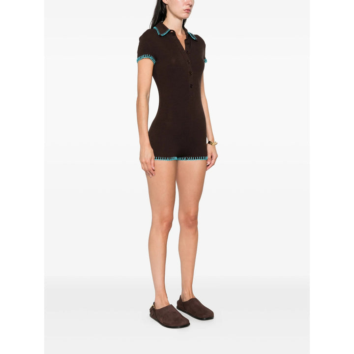 Siedres Jumpsuits - Brown | Wanan Luxury