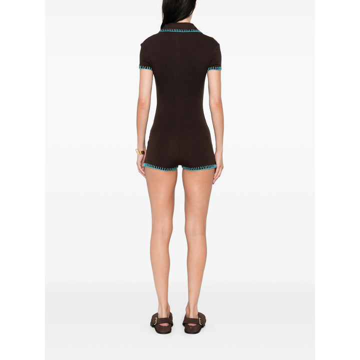 Siedres Jumpsuits - Brown | Wanan Luxury