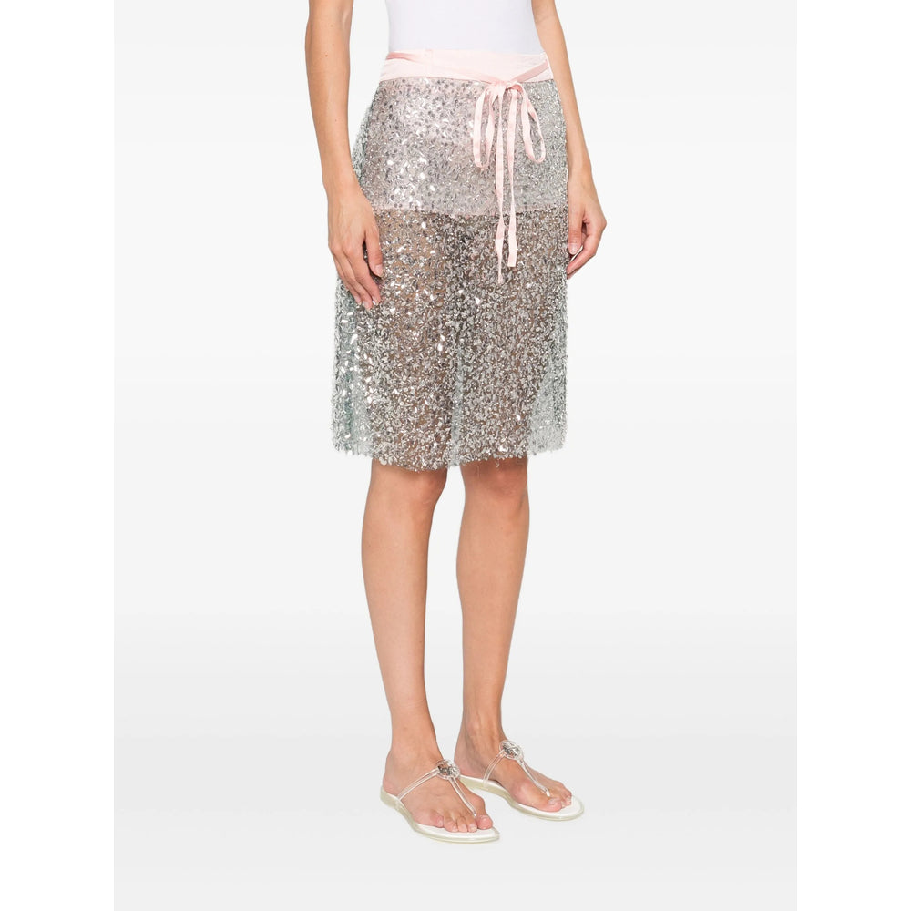 Siedres Skirts - Green, Pink | Wanan Luxury