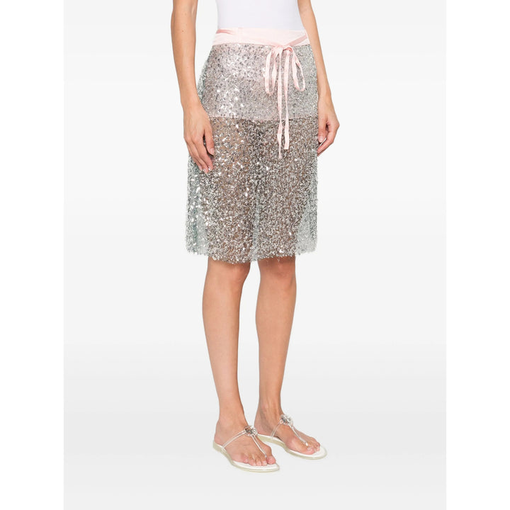 Siedres Skirts - Green, Pink | Wanan Luxury