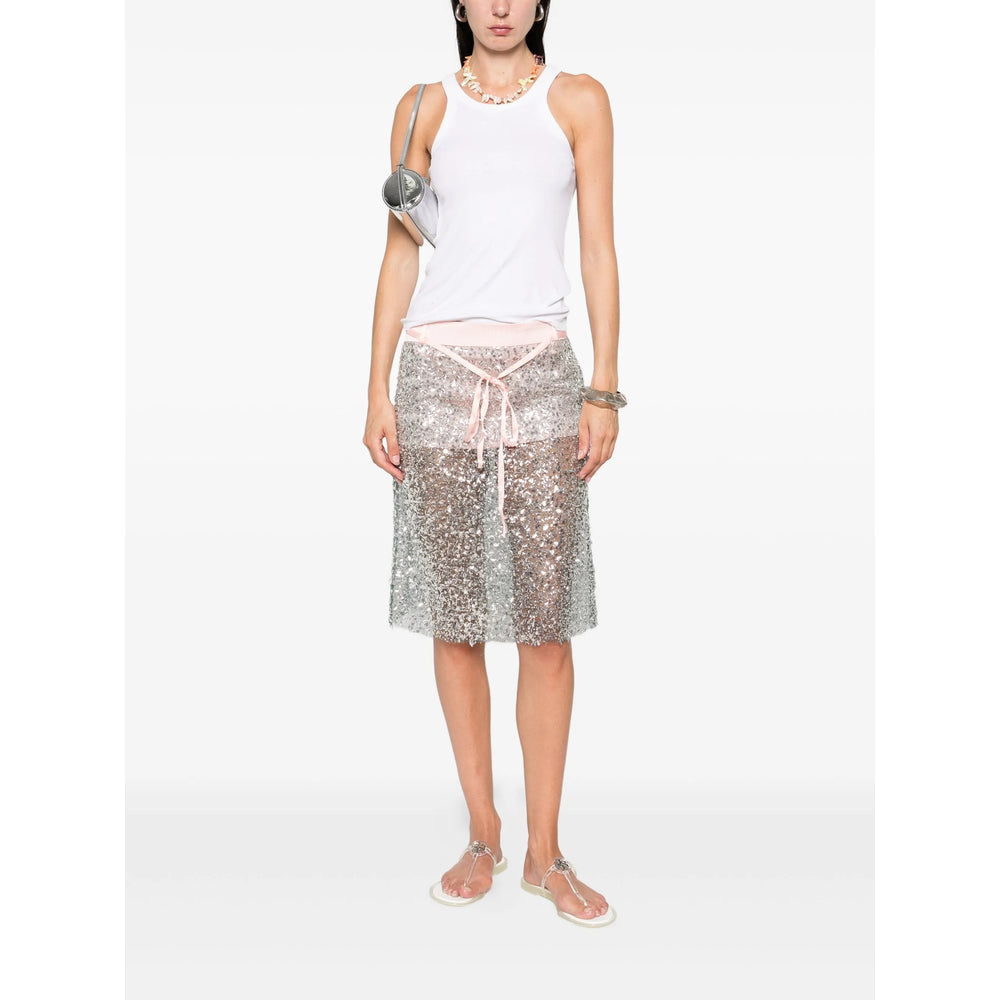 Siedres Skirts - Green, Pink | Wanan Luxury