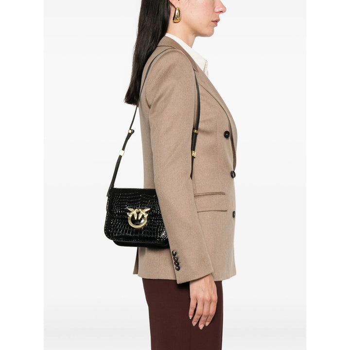 Pinko Shoulder Bags - Black, Gold | Wanan Luxury