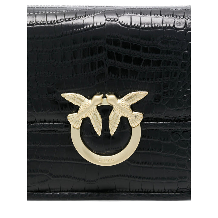 Pinko Shoulder Bags - Black, Gold | Wanan Luxury