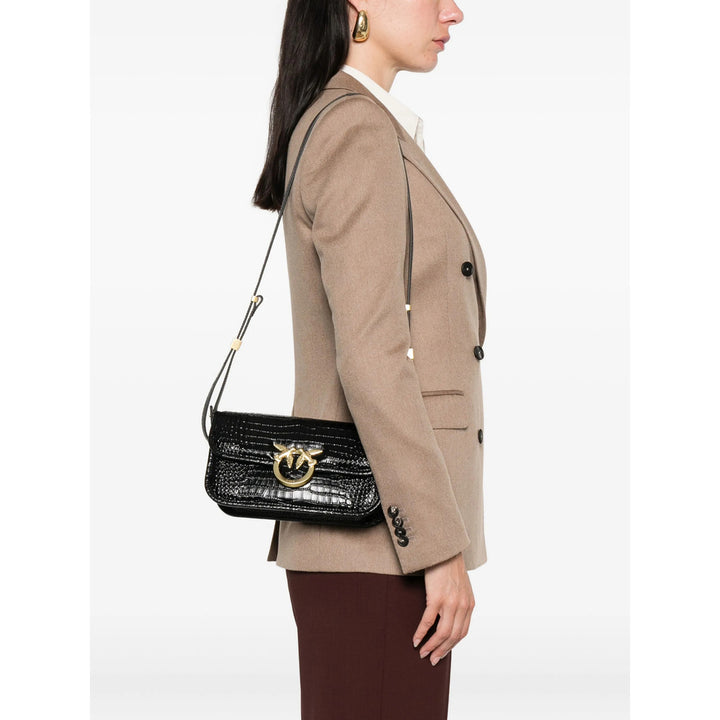 Pinko Shoulder Bags - Black, Gold | Wanan Luxury