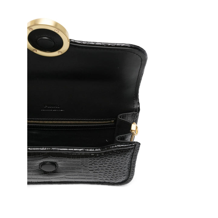 Pinko Shoulder Bags - Black, Gold | Wanan Luxury