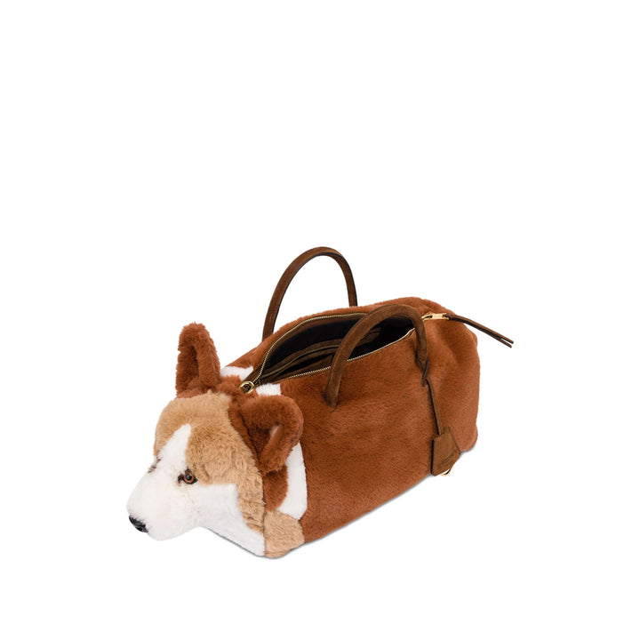Moschino Tote Bags - Brown | Wanan Luxury