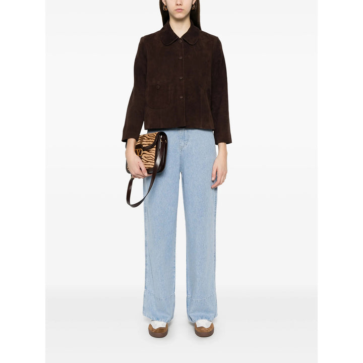 Ba&Sh Jackets - Brown | Wanan Luxury