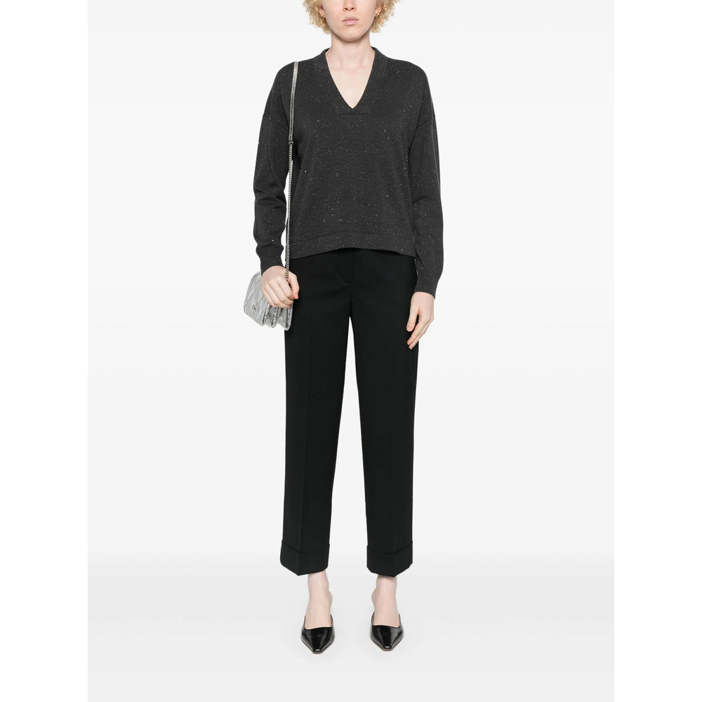 Peserico Pants - Black | Wanan Luxury