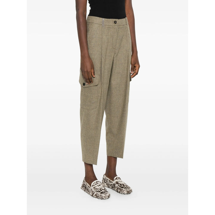Peserico Pants - Neutral | Wanan Luxury