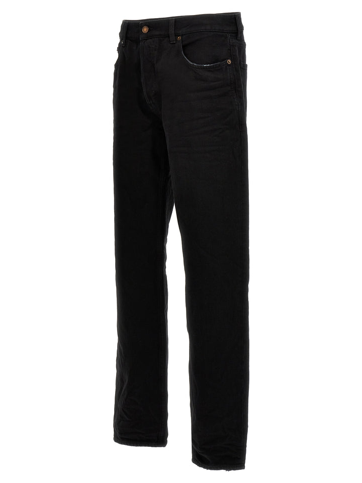 Straight Fit Jeans Black