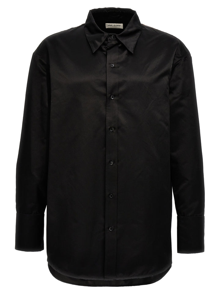 Silk Shirt Shirt, Blouse Black