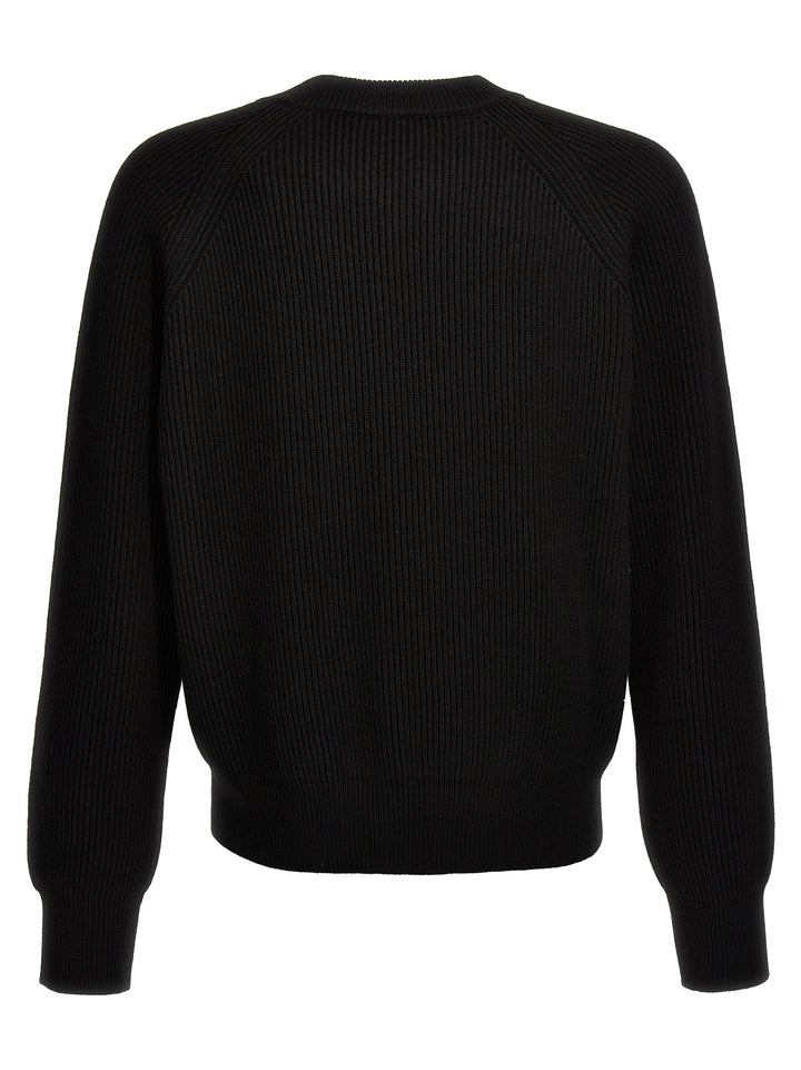 Zip Detail Sweater Sweater, Cardigans Black