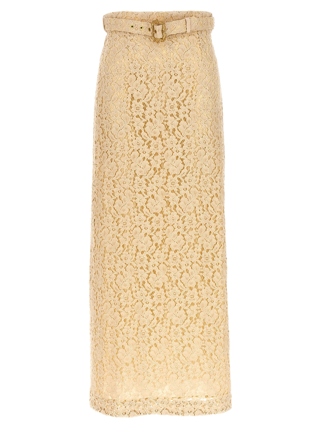 Sensory Lace Skirts Beige