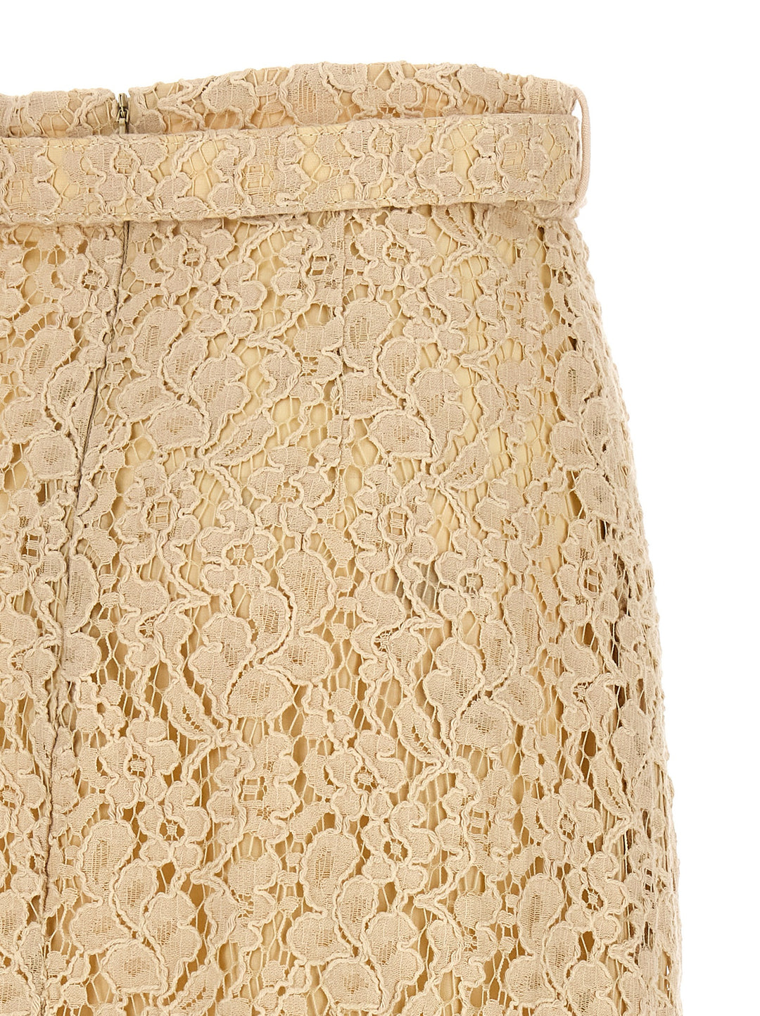 Sensory Lace Skirts Beige