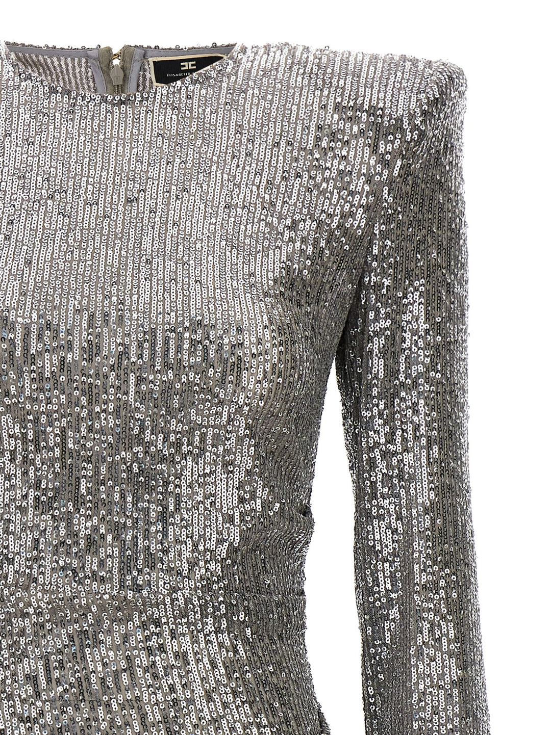 Sequin Asymmetrical Dress Dresses Silver