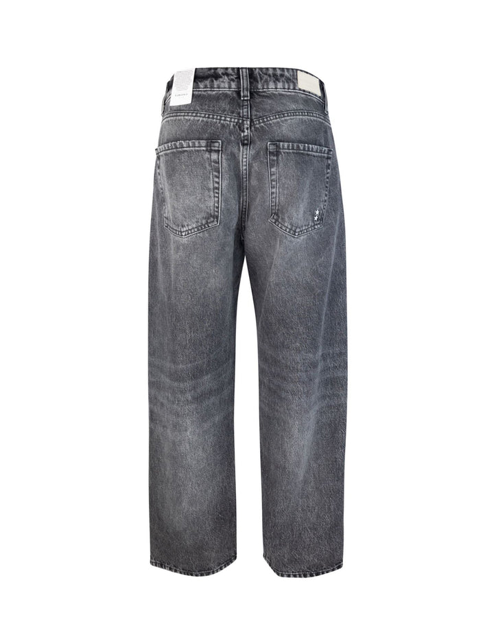 Bea Nero Stone Wash Jeans Nero