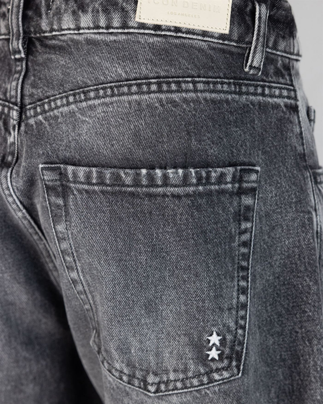Bea Nero Stone Wash Jeans Nero