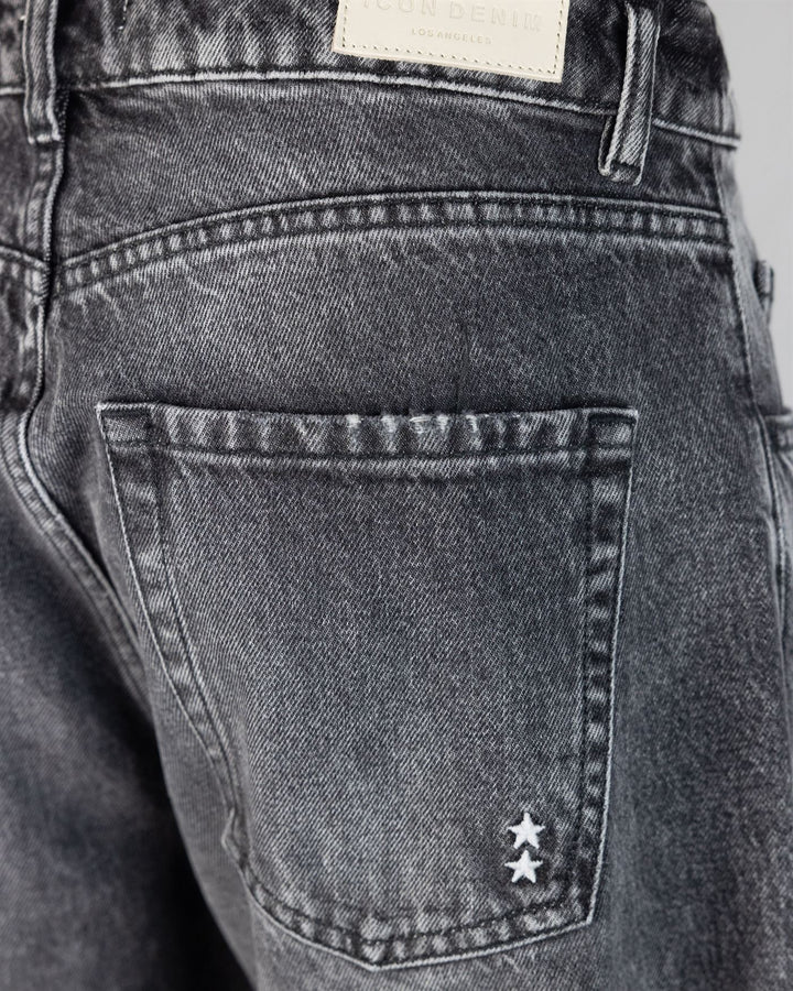 Bea Nero Stone Wash Jeans Nero